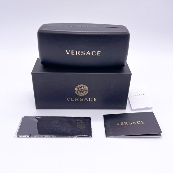 NEW AUTHENTIC VERSACE VE4470B GB1/87 Black/Dark Grey - Picture 3 of 3
